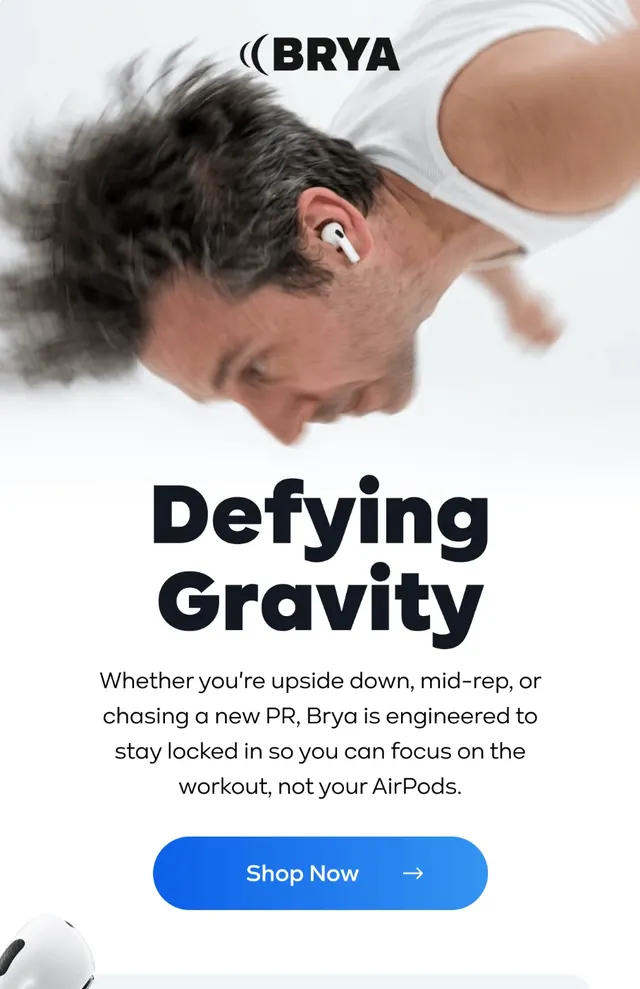 Email marketing design created by Magicianly for Brya